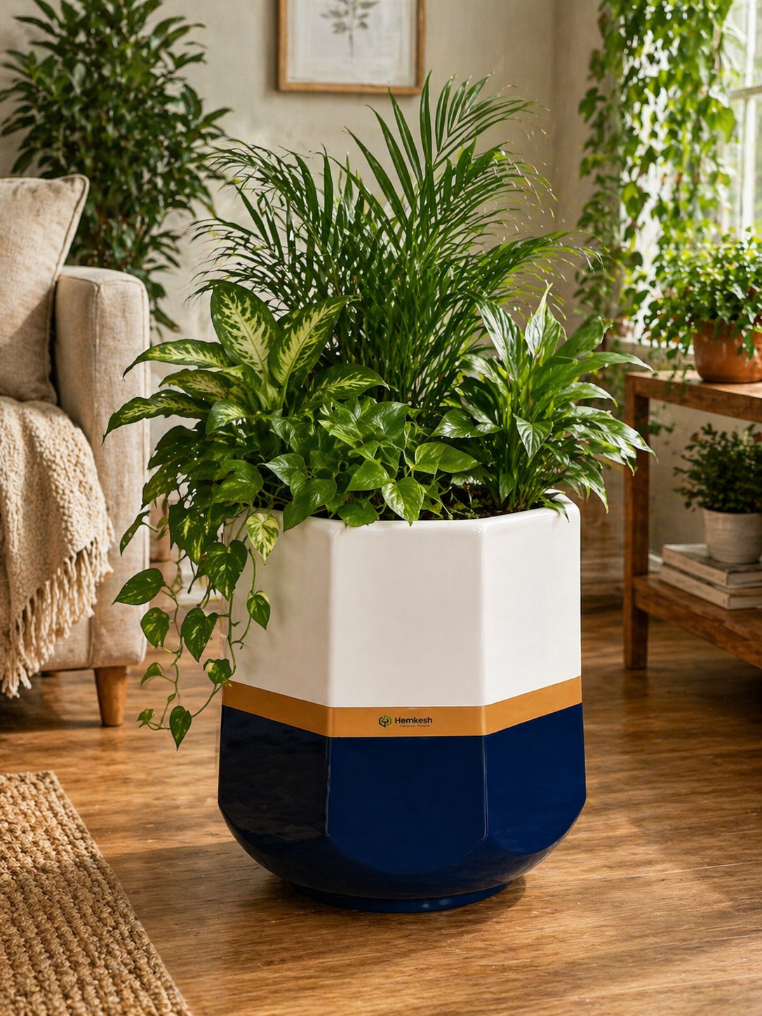 Elite Hex FRP Planter - Large